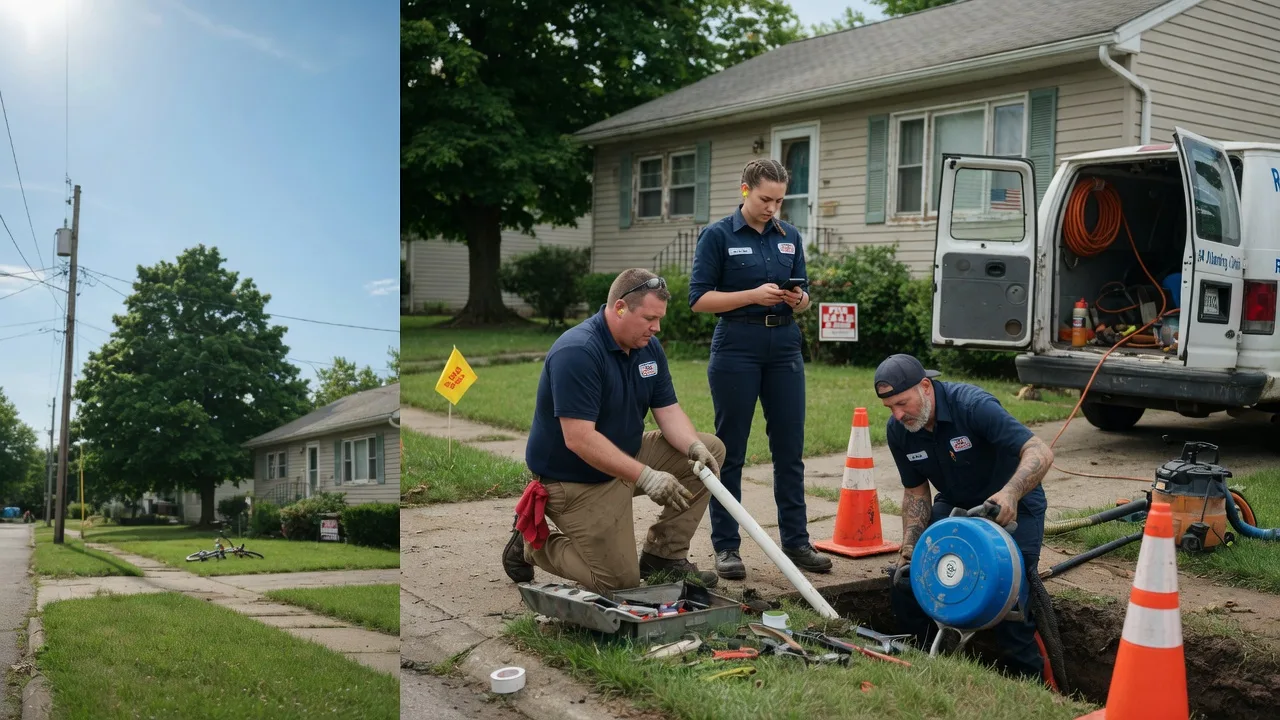 Sewer Line Repair in New Straitsville, OH near me